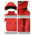 thumbnail image 6 of Wantdo Boy's Puffer Coat Thicken Padded Puffer Jacket Waterproof Outerwear Parka Red 8, 6 of 6