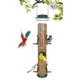 thumbnail image 7 of SNYNUXX Wild Bird Feeders for Outdoors Hanging, Tube Feeder, 6 Feeding Ports, Green - 1 Pack, 7 of 7