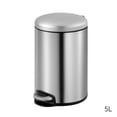 thumbnail image 1 of EKO Maggey Bote de basura redondo con pedal para baño 5L. Acabado acero inoxidable cierre suave de t EKO EK9213MT-5L, 1 of 5