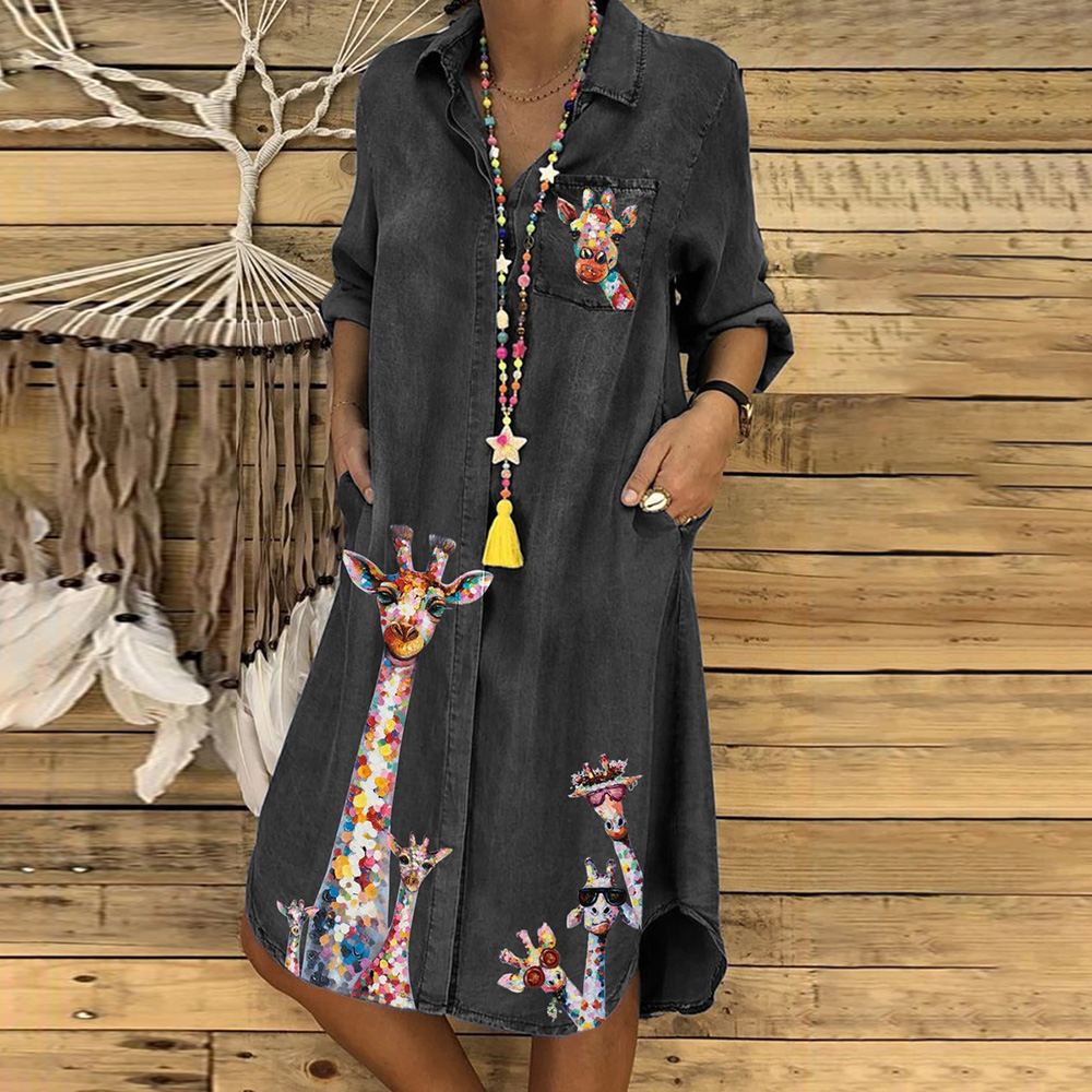 walmart denim shirt dress