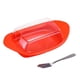 thumbnail image 1 of Vajilla de cocina con tapa para , caja para cortar , plato para , recipiente para queso para cocina, hornear queso, , Rojo Macarena Contenedor de queso, 1 of 8
