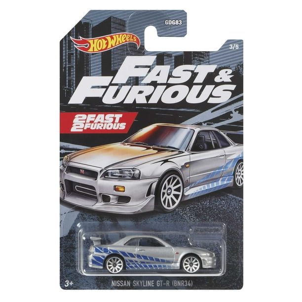 Hot Wheels Nissan Skyline GT R34 Vehicle - Walmart.ca