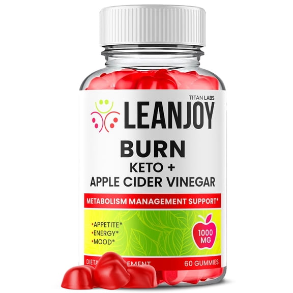 Leanjoy Maximum Strength ACV Gummies Advanced Apple Cider Vinegar Supplement 1000MG Formula Lean Joy 60 Gummies