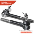 thumbnail image 5 of A-Premium 9Pcs Front Suspension Kit Idler Arm Sway Bar Links Inner Outer Tie Rod Ends Compatible with Chevrolet C1500 C2500 C3500 GMC C1500 C2500 C3500 1988-1991, 5 of 9
