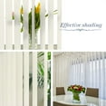 thumbnail image 5 of Annvchi PVC Vertical Blind Replacement Slats Vertical Blind Replacement White 82.5 x 3.5 (10-Pack), 5 of 7