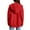 A-Red166, variant on XIAOCHA Womens Hoodies Simple Solid Color Long Sleeve Drawstring Zip Up Hoodie Jacket Pockets Casual Loose Fit Hooded Sweatshirt L