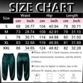 thumbnail image 3 of felwors Women's Satin Capri Joggers High Rise Cropped Lounge Pants with Elastic Cuffs Pockets（Dark Blue， L）, 3 of 5