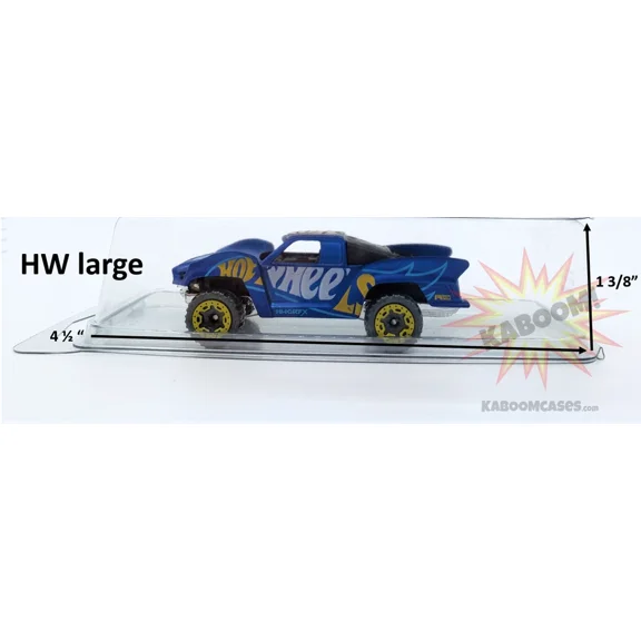 ANY SIZE Hot Wheels Plastic Car Cases containers NEW clamshells 1/64 diecast