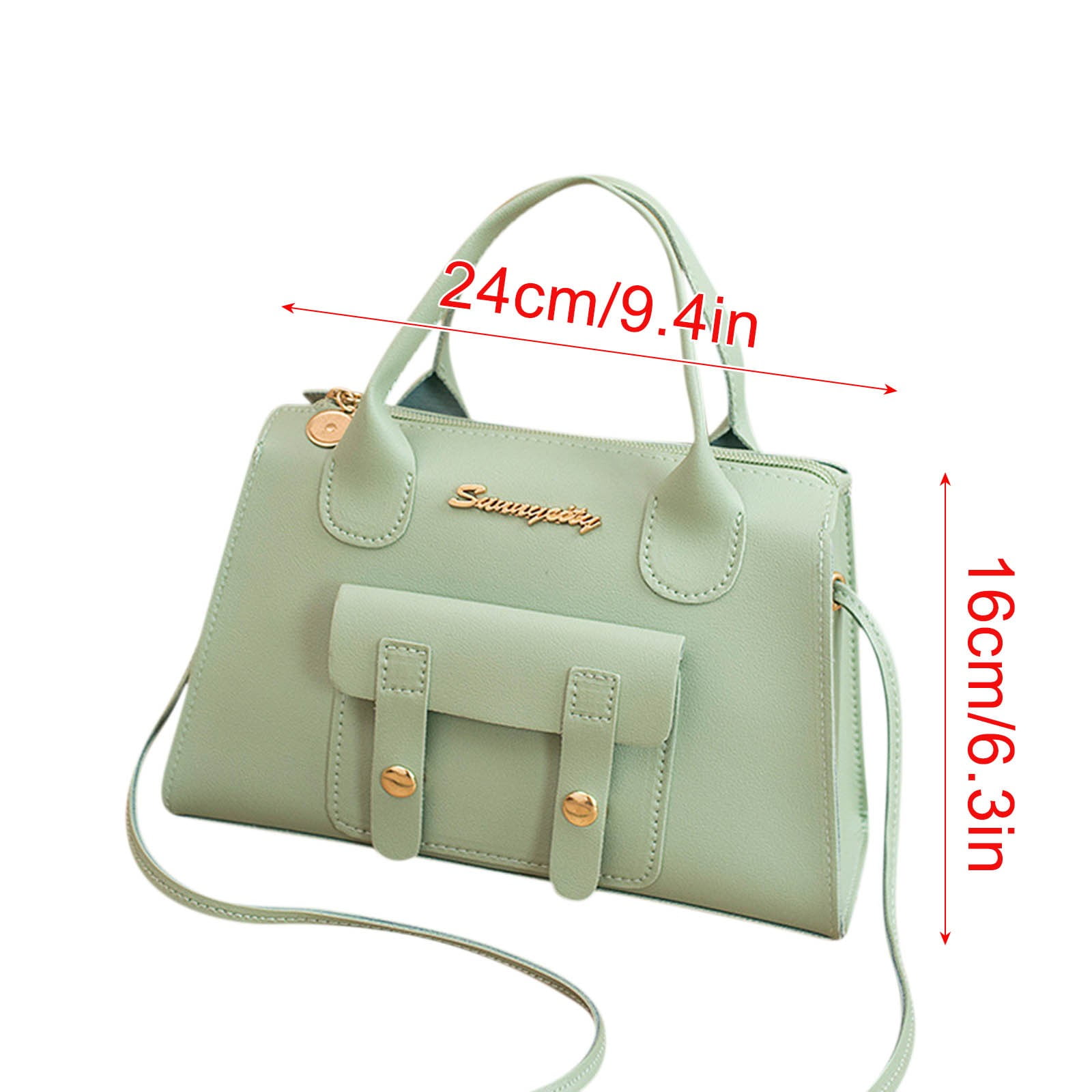 Ozmmyan Women's Shoulder Bag Fashion New Pattern Solid Handbag Shoulder Bag Dual Purpose High Capacity Zipper Bag Sales Today Cclearance