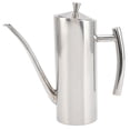 thumbnail image 3 of Drip Free Oil Dispenser, Mirror Appearance Oil Dispenser Bottle Rust Resistant Contemporary Style  for Restaurant for Kitchen, 3 of 7