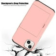 thumbnail image 5 of for iPhone 13 Pro Max Case with Card Holder Slot, [Heavy Duty  Grade Protection] [Dual Layers Shockproof] [Hidden Wallet] for Men & Women Pink, 5 of 12