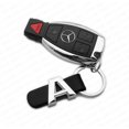 thumbnail image 3 of A-Class Leather 3D Logo Alloy Car Home Keychain Ring Decoration Gift Emblem AMG Sport, 3 of 4