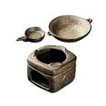 thumbnail image 3 of GUOOL Tea Stove Warmer Set Aroma Stove Essential Oil Burner Tea Warmer Tea Heater for Fu, 3 of 9