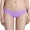 Purple, variant on Jamicy Womens Underwear Valentine's Day Gift Solid Color Comfort Breathable Seamless Low Rise Hipster Panty