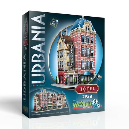 UPC 665541005015 product image for Wrebbit 3D - Urbania Collection Hotel 295 Piece 3D Jigsaw Puzzle | upcitemdb.com