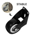 thumbnail image 3 of unbranded 4Ud De Rebaje Para Puertas Corredizas Negras Con Soporte Resistente Para Muebles, 3 of 8