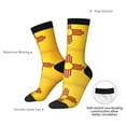 thumbnail image 6 of Womens Flag Of-New-Mexico Dress Crew Socks Colorful Novelty Socks, 6 of 7