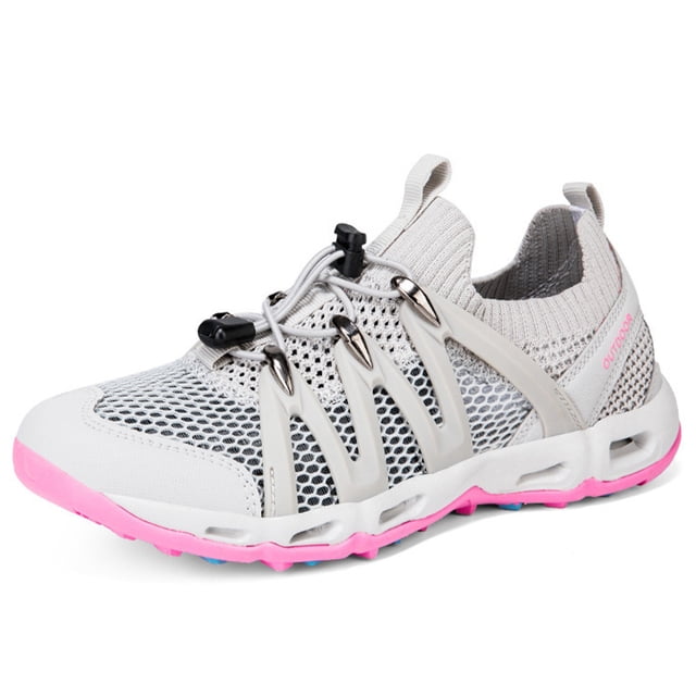 Zapatos de agua Qiuck secado surf snorkel zapatos antideslizantes hombres mujeres Aqua zapatos