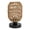 B, variant on Homemoh Small Rattan Lamp, Vintage Wicker Wooden Nightstand Bamboo Woven End Table Lamps, Dimmable Woven Bedside Lamp for Nightstands, Handmade Farmhouse Wicker Bamboo Table Lamp for Room Decor