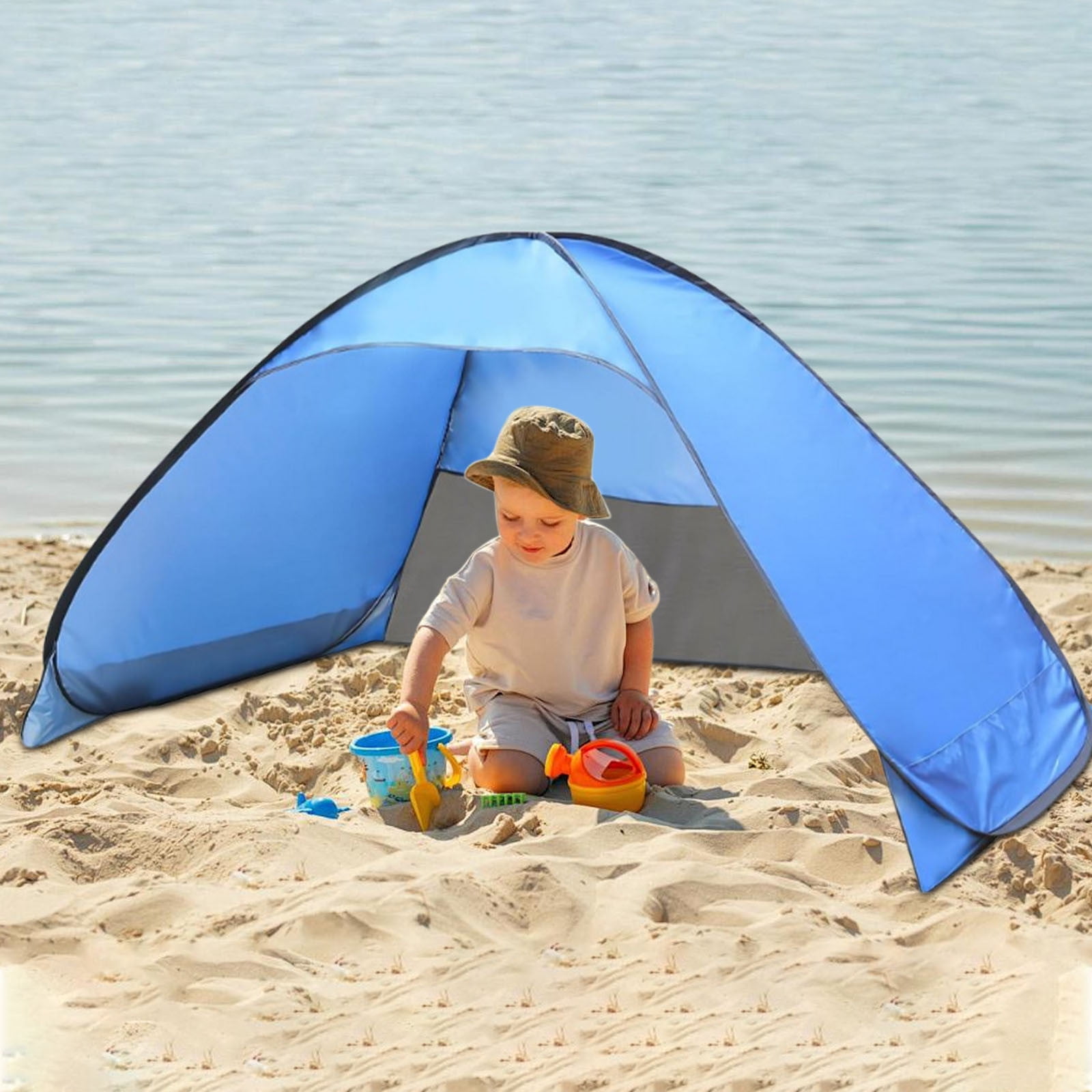 Beach Tent / Sun Shelter for Shade with UV Protection and Water