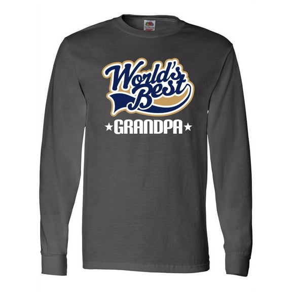 Inktastic Grandpa Grandparents Long Sleeve T-Shirt