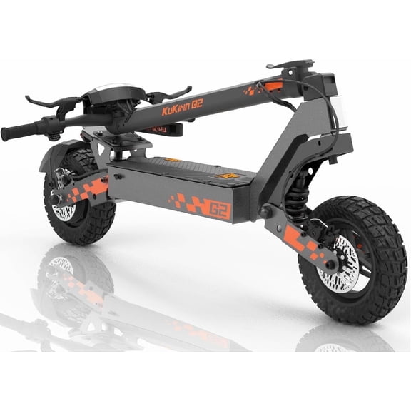 KUKIRIN G2 Electric Scooter for Adults | 720WH Power | 800W Motor | 48V 15Ah Battery, 10" Off-Road Tires, Advanced Foldable Commuting Electric Scooter with Dual Disk Brakes