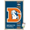 thumbnail image 1 of NFL Denver Broncos - Retro Logo 14 Wall Poster, 22.375" x 34", 1 of 5