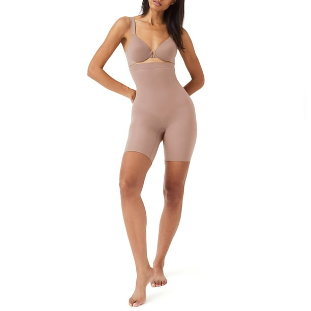 Pantalones cortos Spanx SpanxSculpt de cintura alta a la mitad del muslo de Under Garment XL