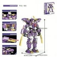 thumbnail image 2 of Building Blocks Puzzle Assembly Combined Robot Machine Dinosaur King Kong Children's Boys Toys, 2 of 5