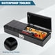thumbnail image 4 of Aluminum heavy - duty truck tool box con handle y lock, waterproof, para pickup trucks, negra, 4 of 6