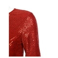 thumbnail image 6 of Shiny Sequins Liturgical Lyrical Dance Performance Dress For Womens Patchwork Worship Tunic, 6 of 7