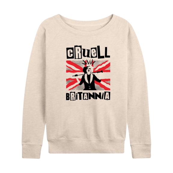 Disney's Cruella - Cruell Britannia - Women's Lightweight French Terry Long Sleeve Shirt