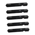 thumbnail image 3 of Almencla 5 Pcs Barre de Saveur de Remplacement BBQ Acier Inoxydable Plaques Chauffantes Polyvalentes Noir, 3 of 8