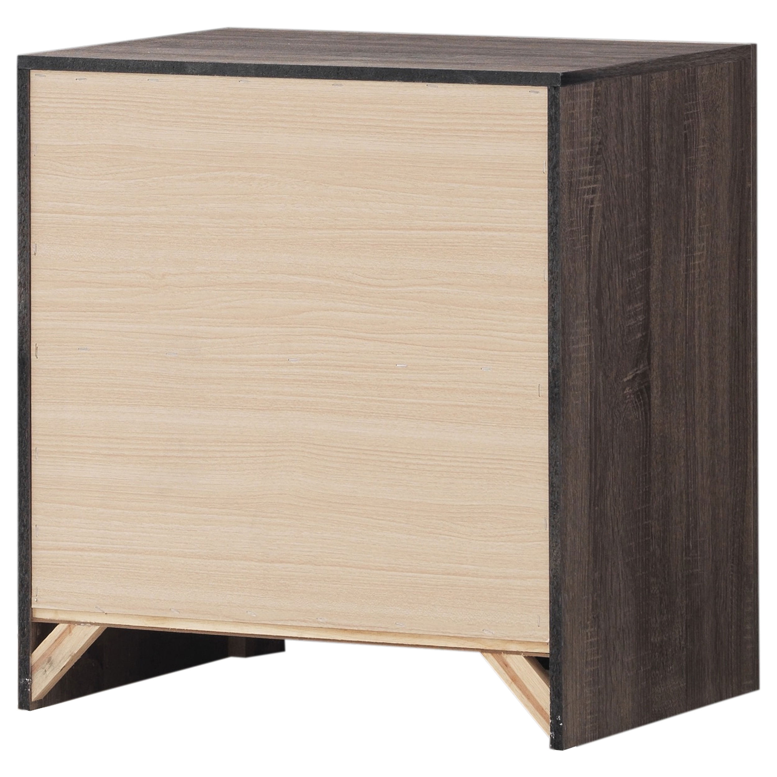 Brantford Barrel Oak 2-Drawer Nightstand