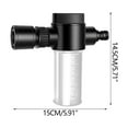 thumbnail image 3 of Pulverizador de Espuma para Manguera de Agua, Pulverizador Dispersor de Fertilizante Líquido de 100 Ml | Aspersor Ajustable de Precisión para Jardín con Báscula | Equipo de Riego para Exteriores, 3 of 7
