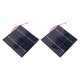 thumbnail image 5 of Panel Solar De 1,2 W 5 V, 2 Piezas De Panel Solar De Polisilicio Resistente, Multifuncional, Alta Eficiencia, Resistente Al Calor, Fácil Bricolaje Para Tableta, 5 of 7
