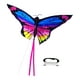 thumbnail image 2 of Cometa de mariposa Juguete divertido de playa Cometa de una sola línea Hermosa Portátil Fácil de volar Grande Azul Rosa, 2 of 8
