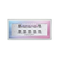 KISS Falscara Single Pack, Lash Clusters, Lengthening Wisps, 18 mm, 10 Wisps