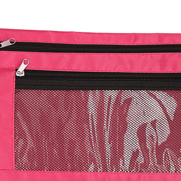 Estuche De Lápices De Cierre Con Cordones De Fútbol Americano Para Carpetas De 3 Anillas Bolsillos De Plastico Con Ventana Transparente Para