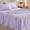 Lavender, variant on Sasttie Queen Size Sheets Set Brushed Microfiber, 4 Piece Sheet Set Upto 16 Inches Deep Pocket Bedding Sheets & Pillowcases - Grey