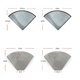 thumbnail image 4 of Filtro de goteo de café de acero inoxidable reutilizable lavable para accesorios de cocina (D), 4 of 4