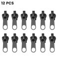 thumbnail image 3 of 12PCS ABS Zip Slider Universal Instant Fix For Tents Suitcases Clothing Shoes Zip-pers Sewing Zip Repair Replacement Kit, 3 of 5