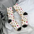 thumbnail image 5 of Vsdgher Fast Food Crew Socks for Men & Women, Breathable Casual Athletic Ankle Socks, 5 of 6