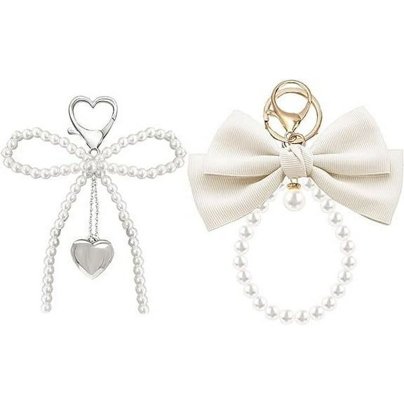 Bow Keychain Key Chains for Women Bowknot Key Ring Car Keychain Purse Keychain Bow Purse Accessories Charms