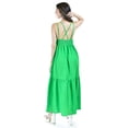 thumbnail image 3 of Maxi vestido doble tirante Roman Fashion Juvenil 14059 Verde G, 3 of 5