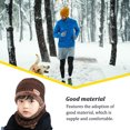 thumbnail image 4 of TureClos Children Boys Winter Knit Cap Beanie Hat Fleece Lined Hat for Toddler Boy Girls Children, 4 of 7