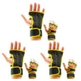 thumbnail image 1 of Destyer 2x Stay Comfortable And Stylish With Lightweight Fitness Gloves Multifunctional Yellow L 3Set, 1 of 6