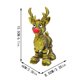 thumbnail image 5 of Reindeer Decoration Model Sleigh Deer Statue, deer statue, metal frame, wooden base, elegant Christmas decor, outdoor home decoration, lightweight portable, for bedroom, holiday season decoration,, 5 of 8