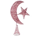thumbnail image 3 of Christmas Star Moon Tree Topper Festival Holiday Ornament Xmas Decoration, 3 of 8