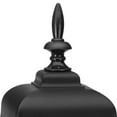 thumbnail image 2 of Progress Lighting, Porcelain Collection, 1-Light Wall Lantern, Black Finish, Clear Acrylic Panels, 2 of 8
